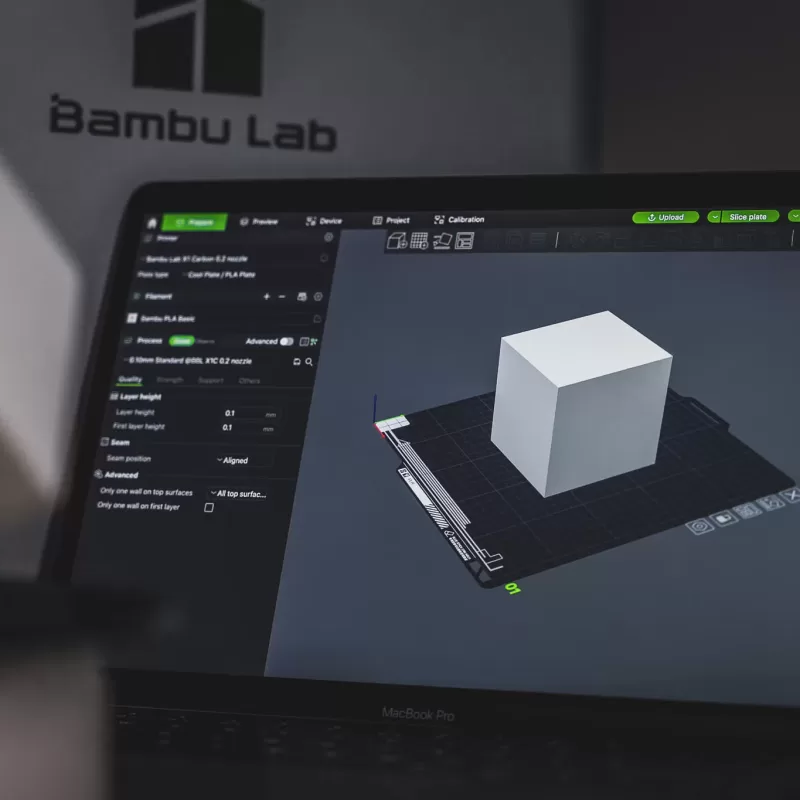 Příprava 3D tisku Bambulab Studio
